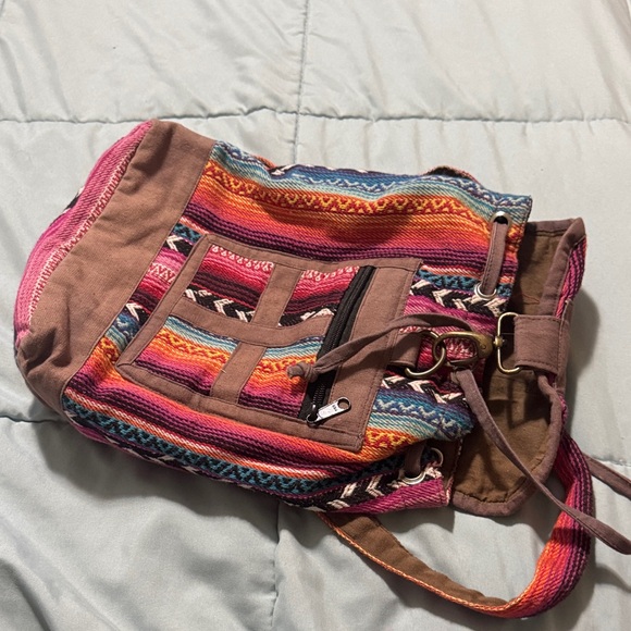 Vibrant Multicolor Women's Backpack - Picture 1 of 5